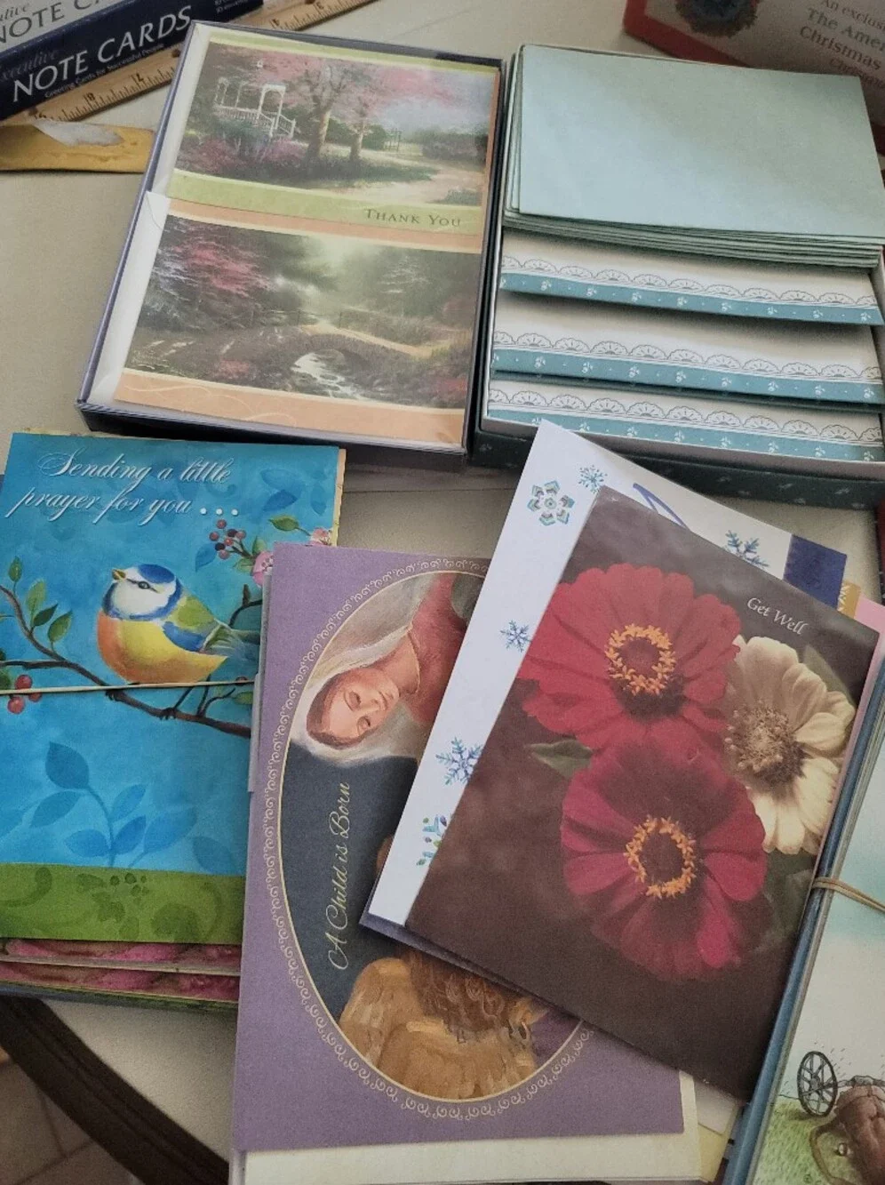 Huge Bulk Lot of Greeting Cards & Stationery Sets - ALL UNUSED